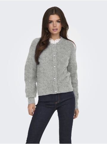 JDY Pullover in Medium Grey Melange