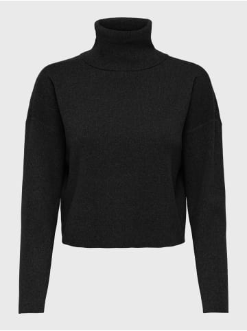 ONLY Life LS Rib Rollneck CC KNT in Black