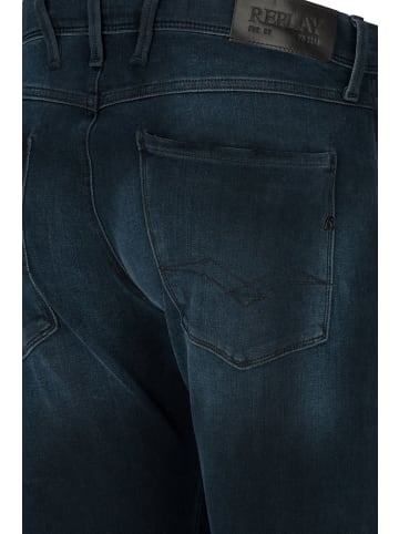 Replay Anbass Slim Fit Jeans Hyperflex + in blau