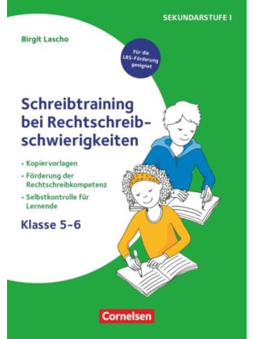 Cornelsen Verlag Buch - Schreibtraining bei Rechtschreibschwierigkeiten - Kopiervorlagen zur F&o