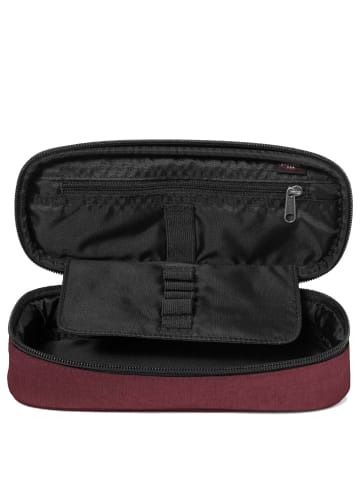 Eastpak Oval Single - Schlampermäppchen 22 cm (black denim) in crafty wine