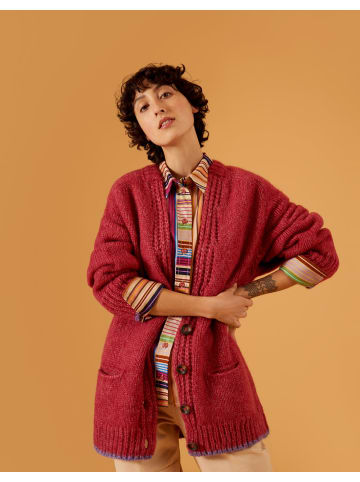 Oilily Vince Cardigan in Rosa