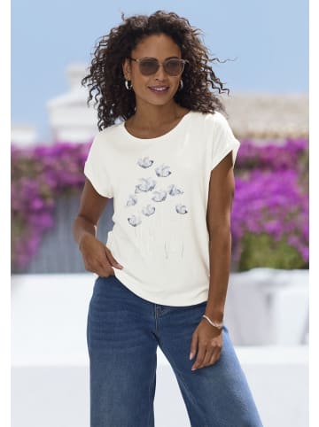 Vivance by Lascana Kurzarmshirt in creme