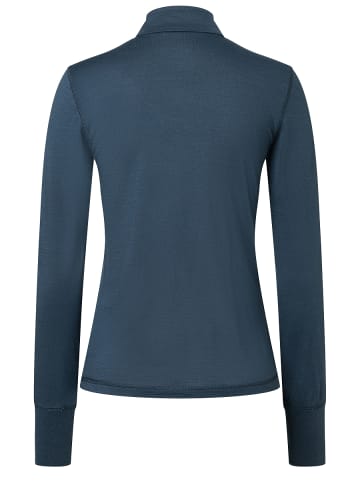 super.natural Merino Longsleeve in blau