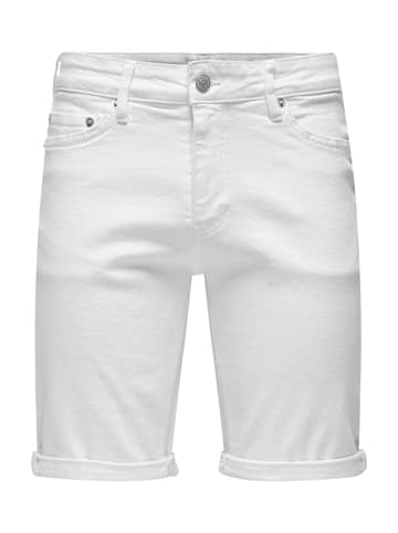 Only&Sons Shorts 'Ply 9297 AZG' in weiß
