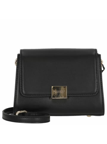 Seidenfelt Ellanda - Umhängetasche 20 cm (black/gold) in schwarz gold