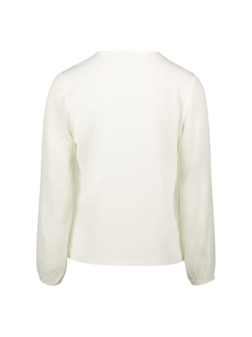 Zero  Blusenshirt mit transparenten Ärmeln in Offwhite