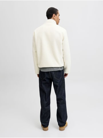 Jack & Jones Teddyfell Jacke in Ocean Cavern