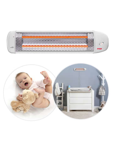 Reer Wickeltisch-Heizstrahler 300 W und 600 W mit Abschaltautomatik in Weiß ab 0 Monate