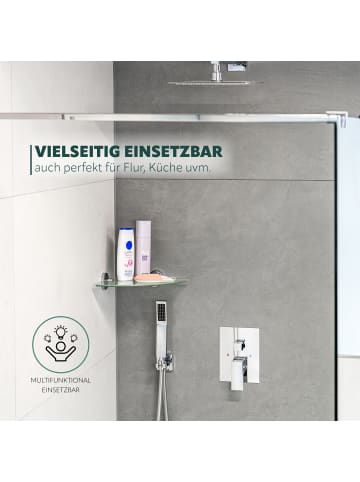 bremermann Bad-Serie LUCENTE - Glaseckablage ca. 35 x 6 x 25 cm (B/H/T)