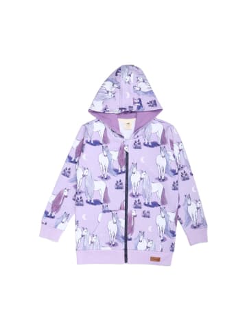 Walkiddy Sweatjacke Unicornland - Baumwolle (Bio)
