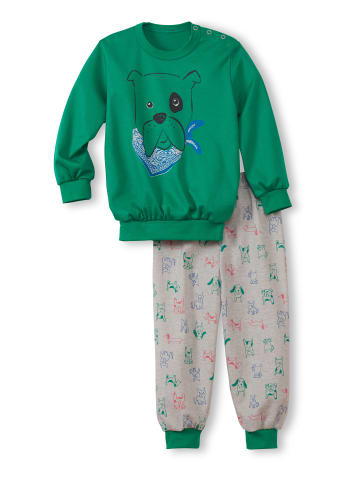 Calida Pyjama in viridis green