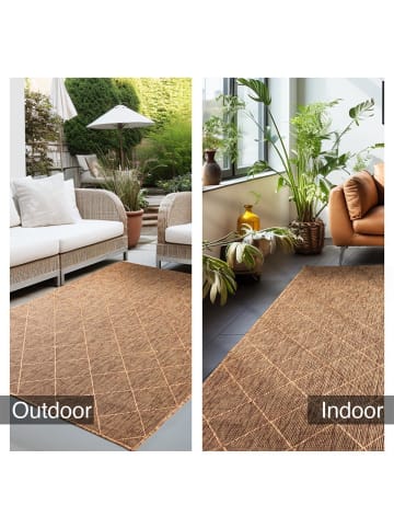 Melius Vivere Outdoor Teppich ZAGORA Kupfer