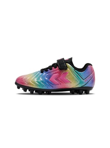 Hummel Klettverschluss Fußball Schuh Top Star Fußball Kinder in PINK-A-BOO