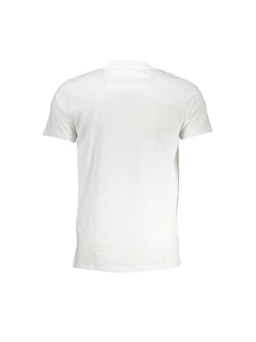 cavalli CLASS Weißes Baumwoll-T-Shirt
