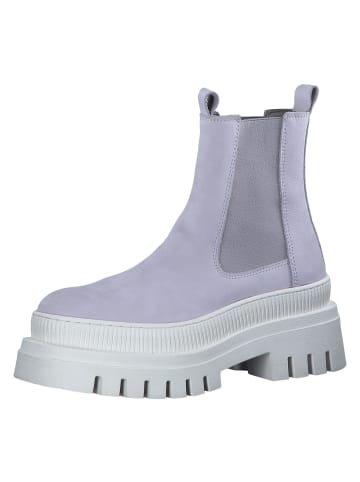 Tamaris Chelsea Boot in LILAC/OFFWHITE