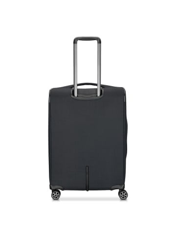 Roncato Gateway 4 Rollen Kofferset 4-teilig mit Dehnfalte in black