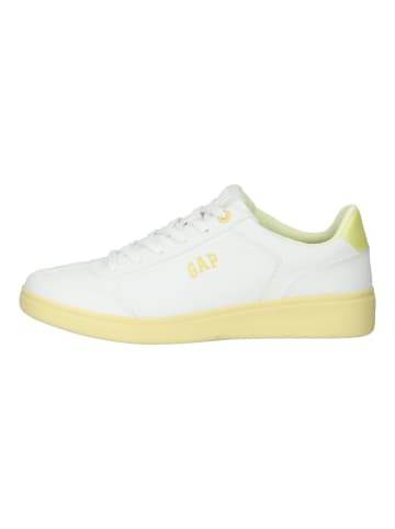 GAP Sneaker in Weiß/Gelb