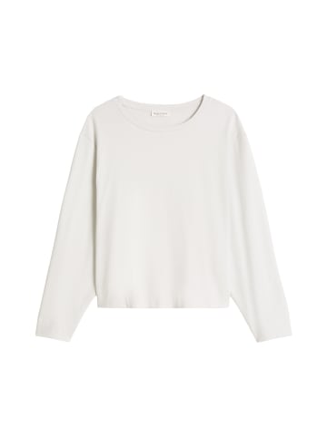 Marc O'Polo Oversize Longsleeve cropped in Frosty Blue