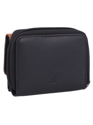 Greenburry Nappa Geldbörse RFID Schutz Leder 11 cm in nacy-tan