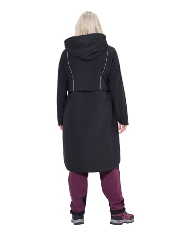 Ulla Popken Funktionsjacke in schwarz