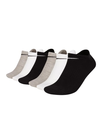 Nike Socken 6er Pack in Weiß/Schwarz/Grau