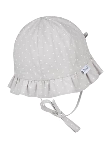 Sterntaler Hut kleine Herzen in lichtgrau