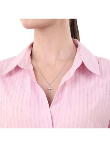 Amor Halsketten Silber 925, rhodiniert in Silber