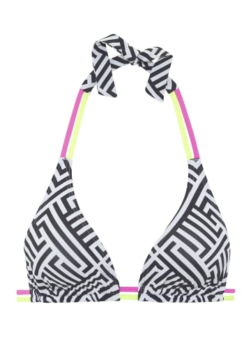 Buffalo Triangel-Bikini-Top in schwarz-weiß