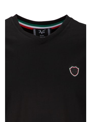 19V69 Italia by Versace T-Shirt Tassilo in schwarz