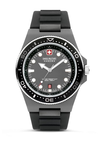 Swiss Military Hanowa Armbanduhr OCEAN PIONEER in Grau