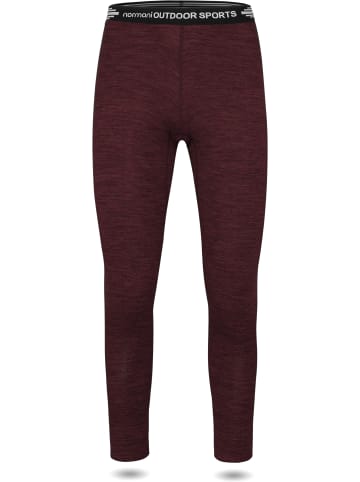 Normani Outdoor Sports Damen Merino Unterwäsche-Set Mandurah/Perth in Rot