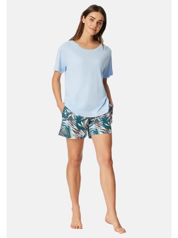 Schiesser Schlafanzug Modern Nightwear in Mehrfarbig