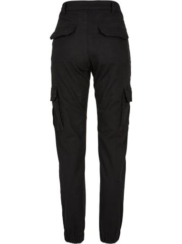 Urban Classics Urban Classics Damen Ladies Cotton Twill Utility Pants in black