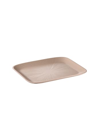 APS Tablett in sand, GN 1/2, 32,5 x 26,5 cm, H: 2,5 cm, Melamin