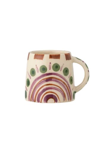 Bloomingville Espresso Tasse SHAMA Creme Weiß Grün
