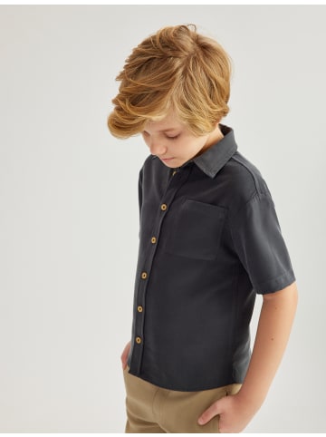 KOTON SHIRTS SS in Marineblau