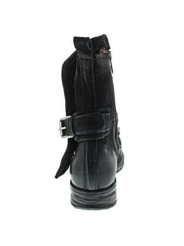 A.S.98 Schnürstiefel Schwarz