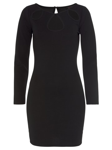 LASCANA Minikleid in schwarz
