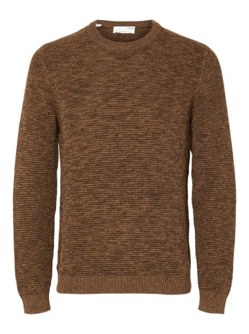 SELECTED HOMME Pullover SLHVINCE in Braun