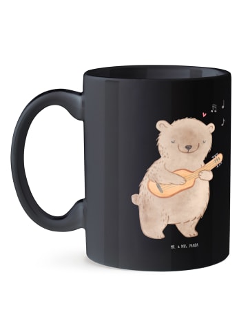 Mr. & Mrs. Panda Becher Charisma Gitarre mit Spruch in Schwarz