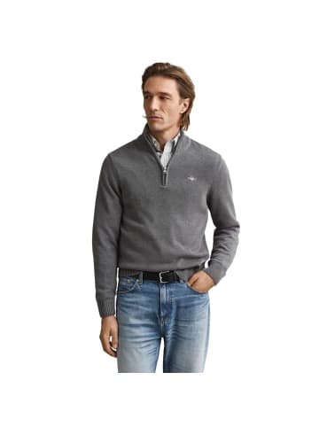 Gant Strickpullover 1er Pack in Dunkelgrau