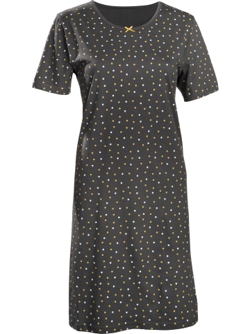 Erwin Müller Single-Jersey Nachthemd in graphit