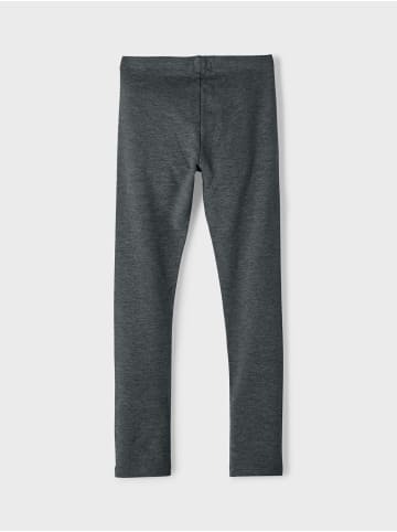 name it Leggings 2er-Set Regular Fit weich bequem Basic in Schwarz-Dunkelgrau