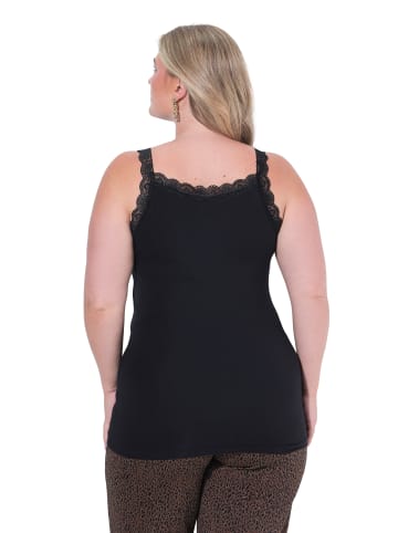 MIAMODA Strick-Top in schwarz