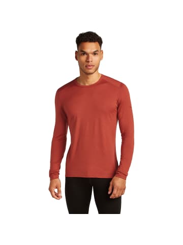 icebreaker Men 200 Oasis LS Crewe in Bordeaux431