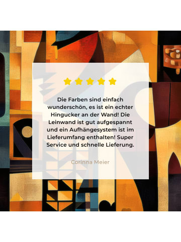 MuchoWow Leinwand Bilder Terra cotta