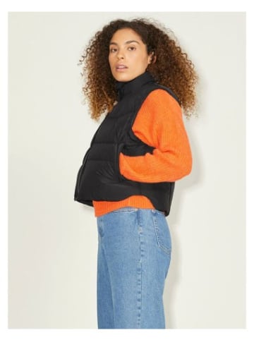 Jack & Jones Rubinweste in Schwarz