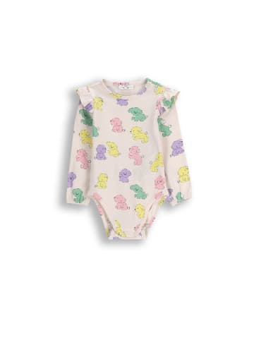 Coccodrillo Langarm-Body in beige