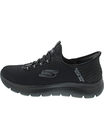 Skechers Slip-Ins: Summits-High Ra Slipper Schwarz
